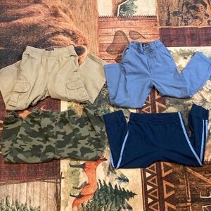 Kids Camo and Navy Bottoms Set